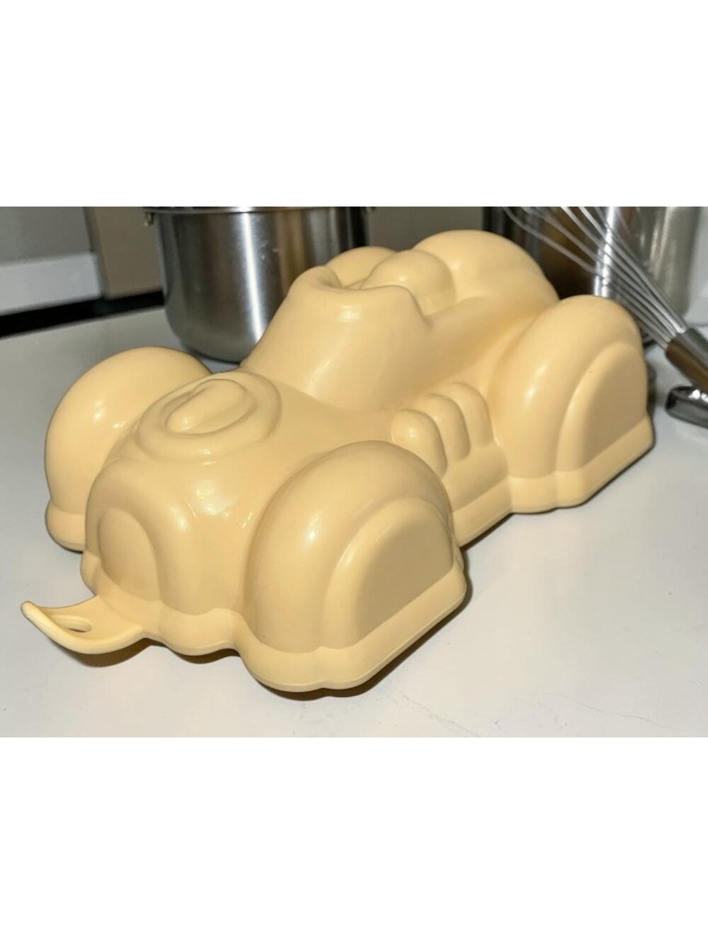70s Vintage Style Retro Plastic Racing Car Jello Mold